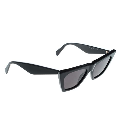 celine cl41468 s black|Celine Cl41468/s 807ir Black Cat Eye Sunglasses .